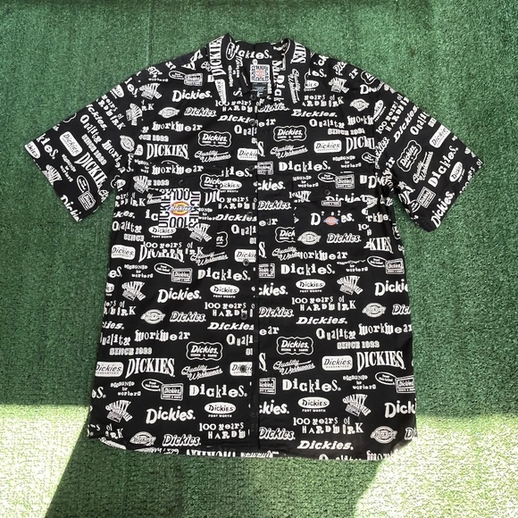 Black dickies button up shirt - Picture 1 of 3